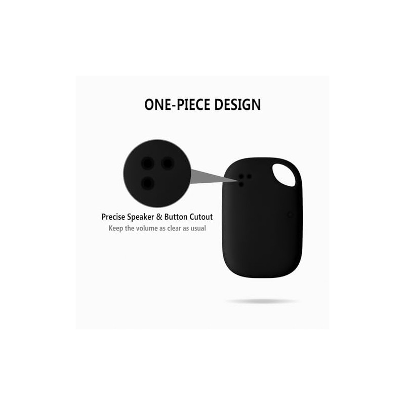 Geiomoo Silicone Case for Tile Pro (2024) Tracker, Soft Flexible