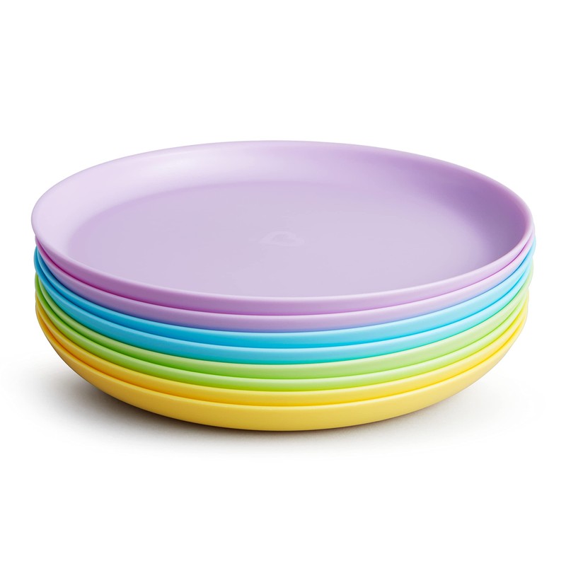 Munchkin® Multi™ Baby and Toddler Plates, 8 Count (Pack of