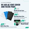 RV A/C Vent Cover & Filter Maintenance Kit For Dometic