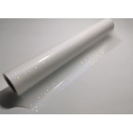 Peliculitas.Bopp HD-LIN01 Película para Laminado Térmico Holográfico Líneas 30cm x 25m