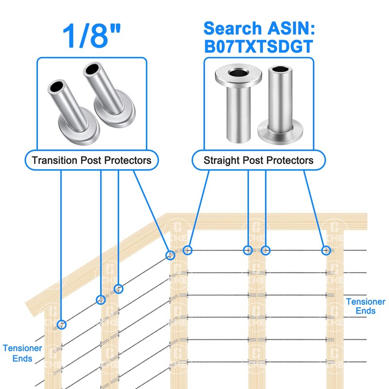 [Patent]CKE 40 Pack T316 Marine Grade Stainless Steel 30 Degree