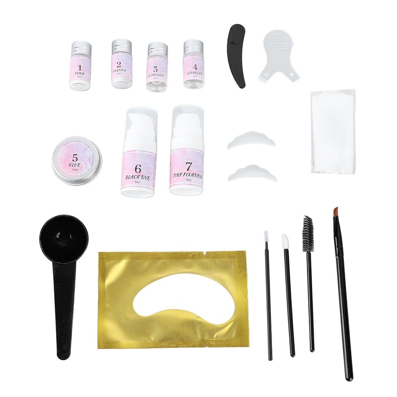 Eyelash Eyebrow Lamination Kit Professional Fast Styling 16ml Liquid 20ml
