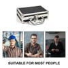 Yuikome Aluminum Alloy Toolbox Accessories Storage Box Practical Aluminum Suitcase