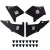 XUKEY 4 Mud Liner Splash Flaps Fender Seals Inner For