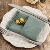 Dololoo Handmade Cloth Napkins with Fringe,18 x 18 Inches Cotton