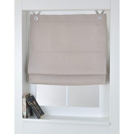 Kutti Dimout Roman Blind with Eyelets Cream Approx. 60 x 130 cm.
