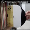 20 Pack 10 Inch Vinyl Record Inner Sleeves Heavy White