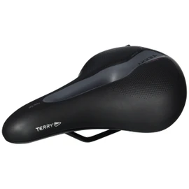 Ergon Fisio flex gel men's cycling saddle – black, standard