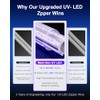 WowCatch LED Bug Zapper Outdoor, IPX4 Weatherproof, Up to 50,000