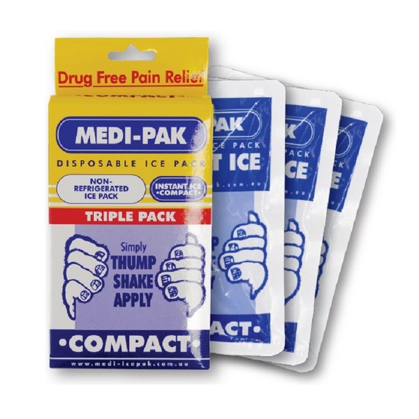 Medi-Pak Triple Compact Disposable Ice Pack