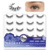 LASHVIEW Upgraded Next Gen False Eyelashes, 10 Pairs, Super Soft,