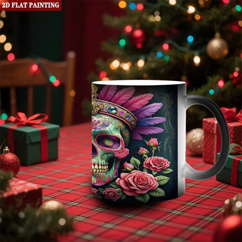 Heat Press Blank Craft Sublimation Mug 11oz Frosted Black Ceramic