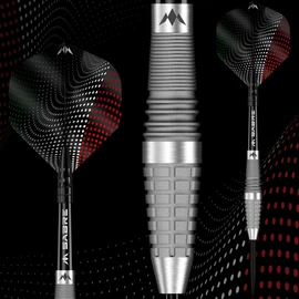 Mission | Michele Turetta Darts | Steel Tip | 90% Tungsten | Sandblasted | Multiple Weights (21, Grams)