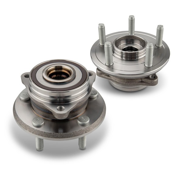 KAX 513324 Pair Front Wheel Hub Bearing Compatible with 2011-2023