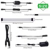 AIBOO LED Under Cabinet Lighting Kit, LED Strip Light,Shelf Lights