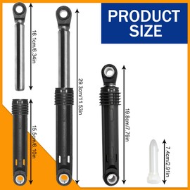 2pcs 383EER3001G 4901ER2003A Shock Absorber Washer Washer with Mounting Pins for LG Washing Machine Replacement Part 383EER3001F, 383EER3001H, 383EER3001J