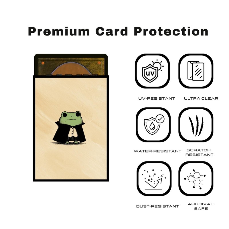 Trading Card Sleeves – 100 Count – Smooth Matte Art