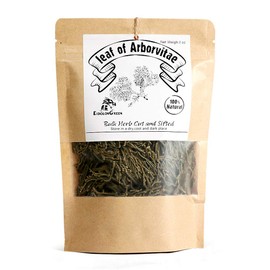 EidolonGreen [China Medicinal Herb] 100% Natural leaf of Arborvitae (Green leaf of Arborvitae/Thuja/측백엽/侧柏叶/Ce bai ye) Dried Bulk Herbs (3 Oz / 88g)