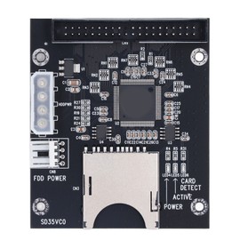 Storage Card to IDE Adapter Card SDHC SDXC MMC to 3.5inch 40Pin Male IDE Adapter Card Storage Card to IDE Hard Disk Drive Adapter