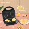 FineMade Taiyaki Fish Waffle Maker Machine with Non Stick Cooking