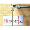 3D PRINTSKI Brass Squib Rod - pistol length -9MM- solid