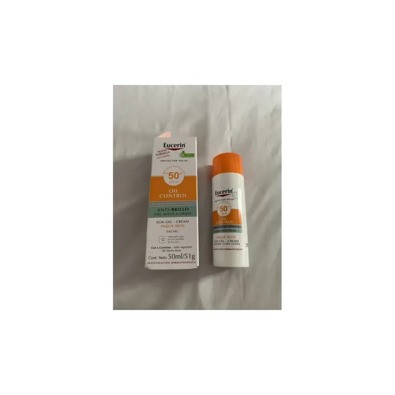 Protector Solar Eucerin Oil Control Fps50+ 50ml-2 Pcs