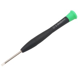 Precision Slotted Screwdriver 2.5mm x 30mm Flat Head, Mini Magnetic Flathead Screwdriver for Household Repair Hand Tool