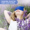SuzziPad Lavender Eye Pillows for Relaxation with Aromatherapy, Weighted Eye