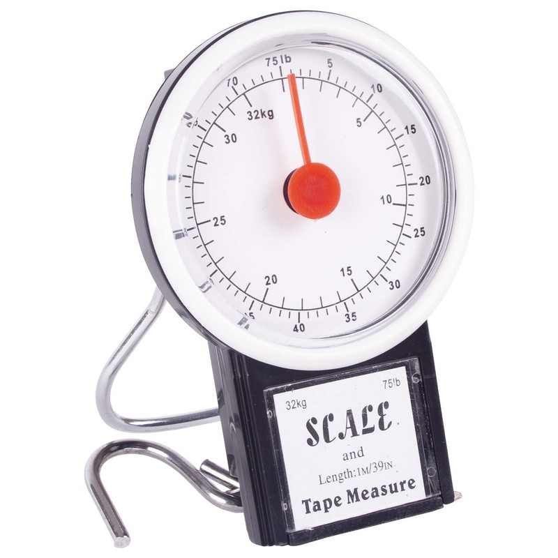 World Tour Luggage Scales White/Black