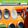 ACROPIX Universal 10" Car Speaker Grills Cover Mesh Round 10
