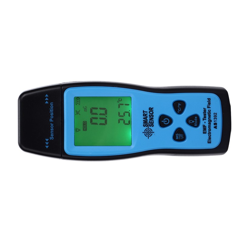 LCD Electromagnetic Radiation Detector Portable Mobile Phone Radiation Tester for