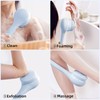 Oh,XIYU. Electric Body Brush Back Scrubber for Shower, Waterproof Long