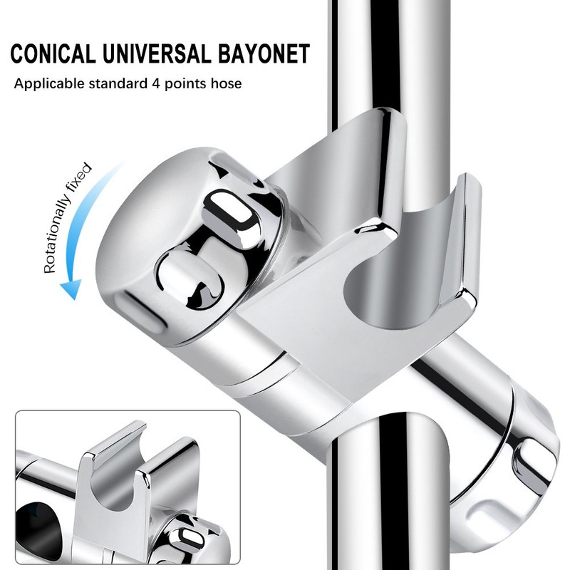 Rusee Shower Head Holder, Slider Bar, Wall Bar, 25 mm