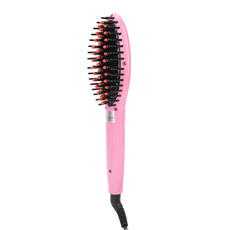Household Hair Straightener Brush Negative Ion Styling Brush Hairdressing Tool
