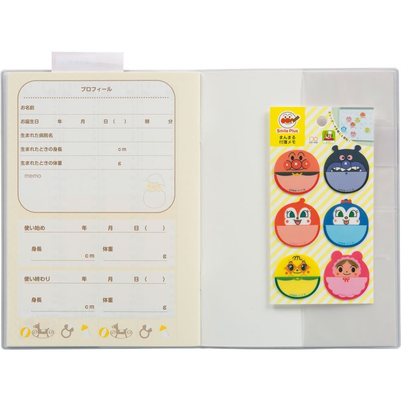 sansuta-文具 Anpanman Smile Plus Ox Don Memo Sticky Notes 5610010