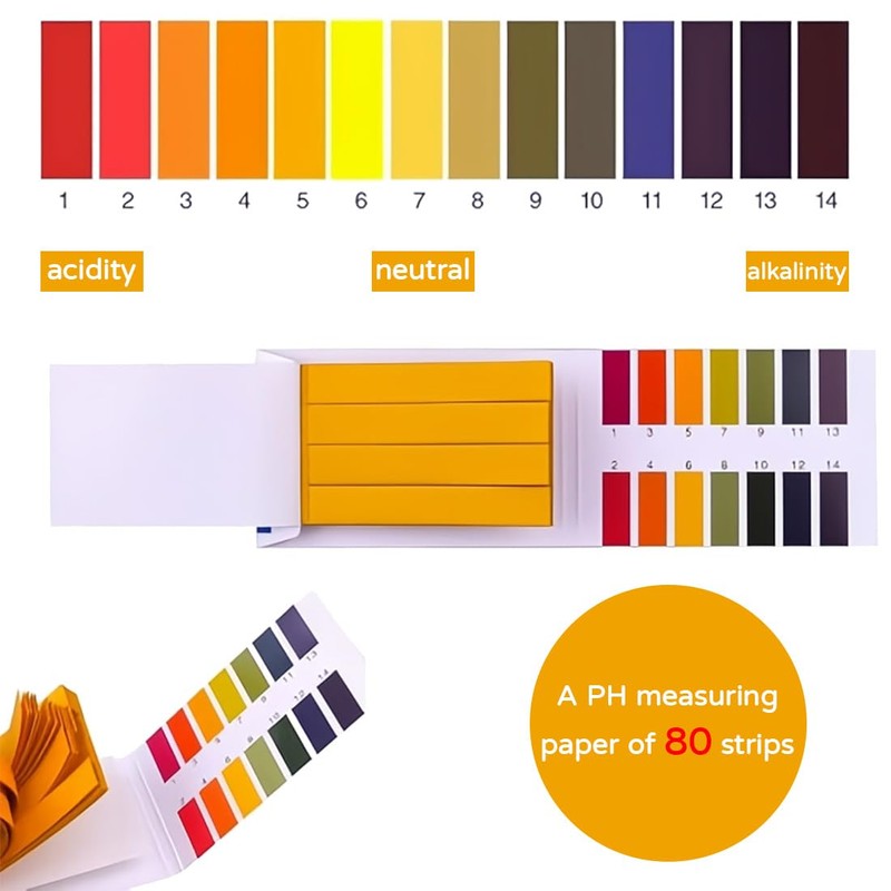 4 Litmus Paper, Litmus Paper Test Strips, Litmus Paper with