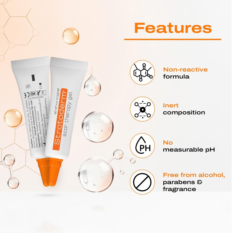 Strataderm Professional Scar Therapy Gel | Old and New Scars