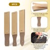 6Pcs Sandpaper Pencil Sharpener, Sketch Sandpaper with 3 Styles 6.2x0.9