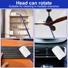 Yeebeny 2 Pcs Replacement Handles Compatible with Swiffer Duster Refill,