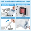 Costway 660LBS/H Commercial Ice Crusher with Dual Blades Safety On/Off