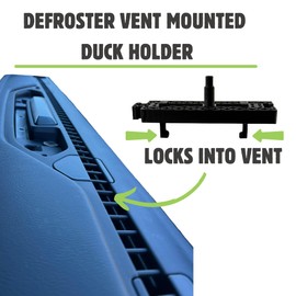 No Adhesive 8 Pack Duck Holder for Jeep Wrangler JK/TJ | Vent Mounted Duck Holder Dashboard for Jeep Wrangler Dash