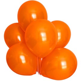 Generic Pack of 50 Latex 12 Inches Orange Balloons, Metallic Helium Quality Latex Orange Balloons For Party Decoration, Birthdays, Baby Showers, Weddings & Christenings.