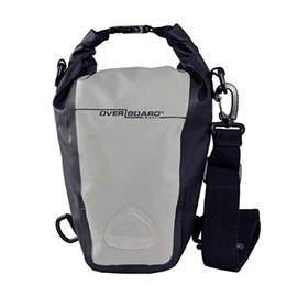 OverBoard 100% Waterproof SLR/DSLR Roll Top Camera Bag, Grey, 7 Litres