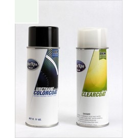 ColorRite Aerosol for Ford Econoline Automotive Touch-up Paint - Oxford White Clearcoat YZ/Z1 - Value Package
