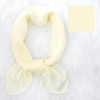 CHUNG Women's Satin Head Scarf Emulation Silk Handbag Hair Ribbons