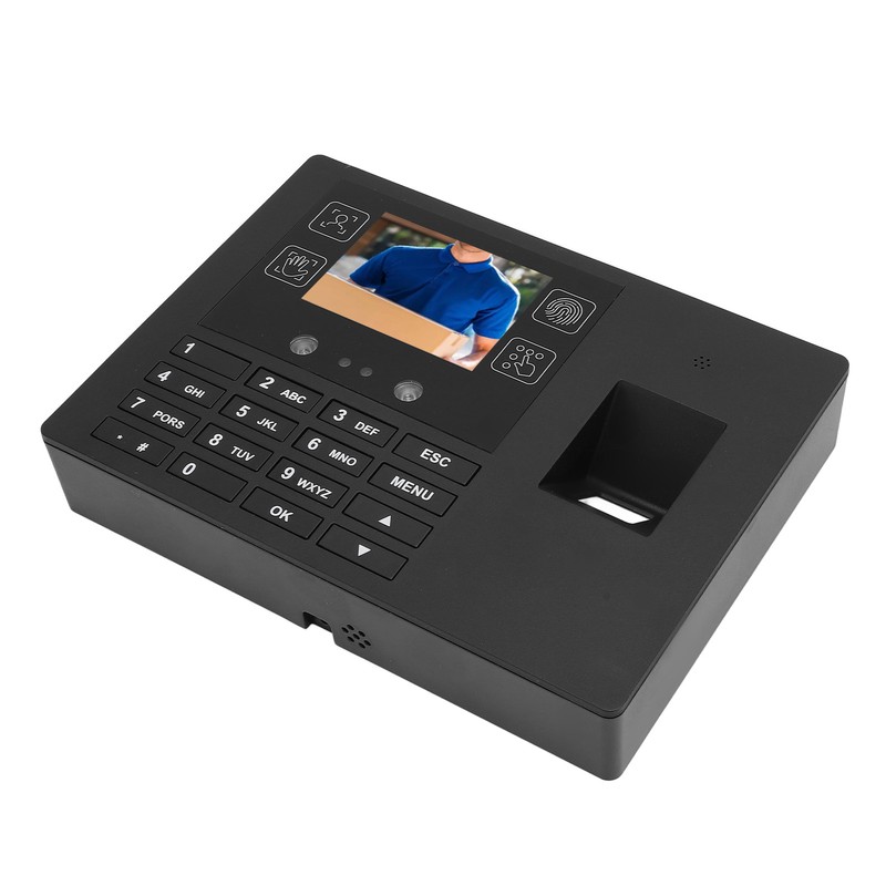2.8 Inch Biometric Time Clock Multifunction Employee Time Attendance Machine