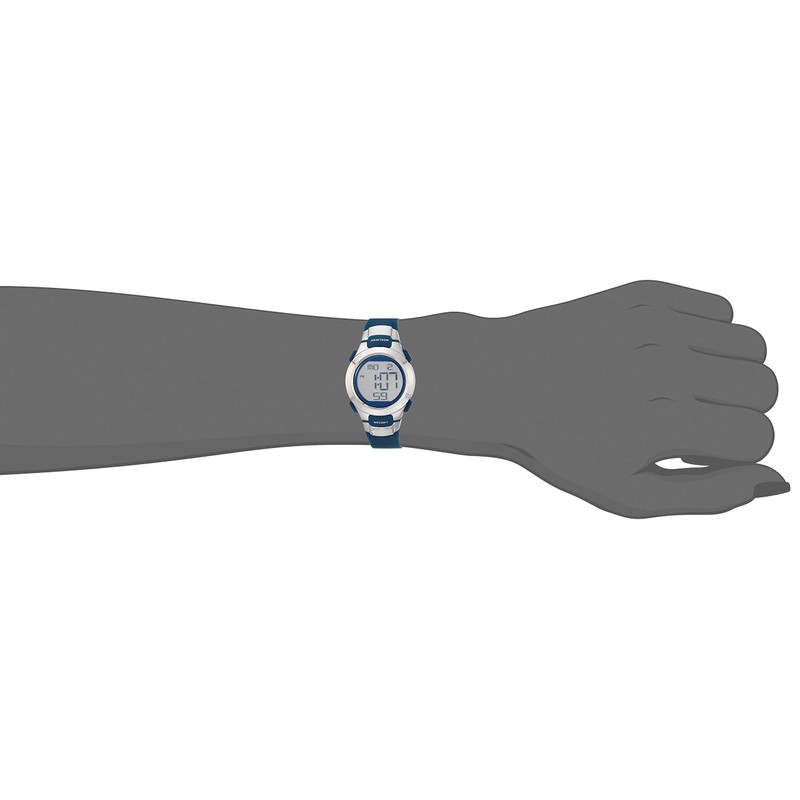 Armitron Sport Women's 45/7012NVSV Digital Watch with Matte Navy Strap