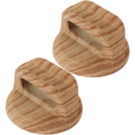 GARVALON Manija De Tapa Universal Antiescaldaduras Perilla De Repuesto De Baquelita Para Olla Y Sartén 2 Piezas Con Tornillos Compatible Con Tapas De Olla Sopera Y Utensilios De Cocina