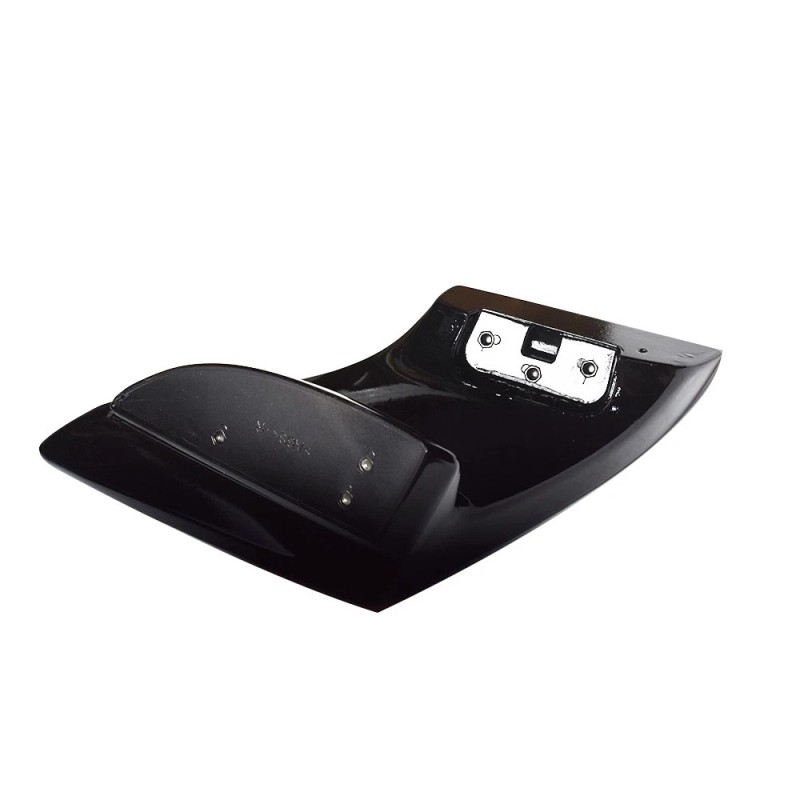 munirater Rear Trunk Spoiler Wing Lip Black ABS Plastic For
