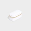 Stackers Pebble White Petite Ring Box